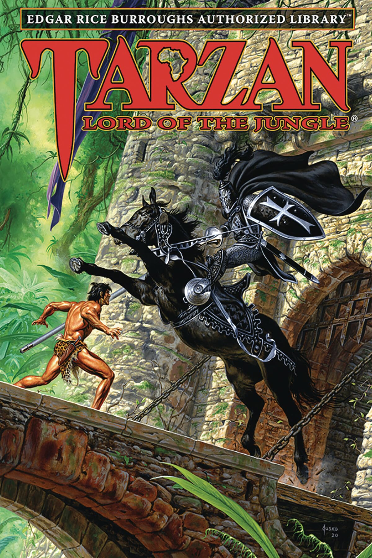 Tarzan, Lord of the Jungle: Edgar Rice Burroughs Authorized Library Contemporary literature