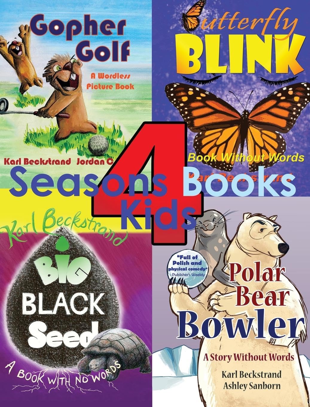 4 Seasons Books for Kids Non-fiction