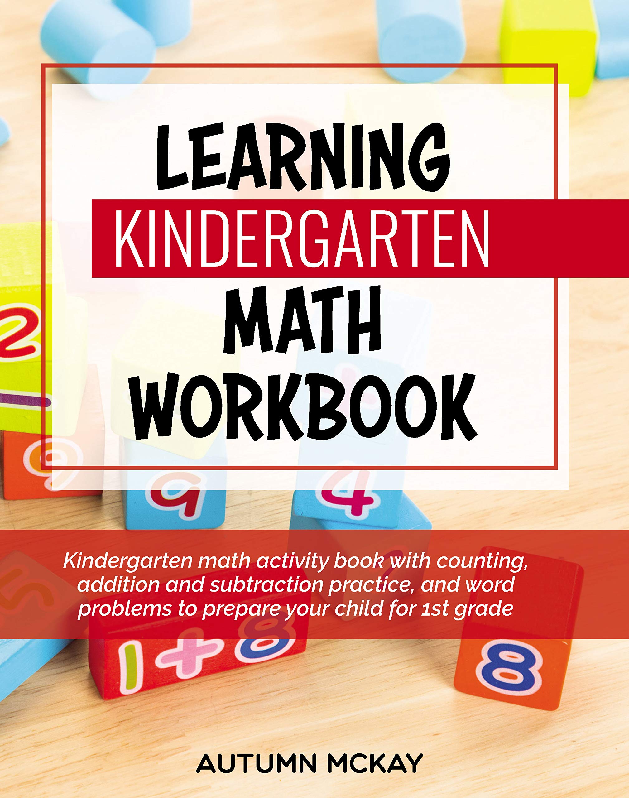 Learning Kindergarten Math Workbook Parents & Children