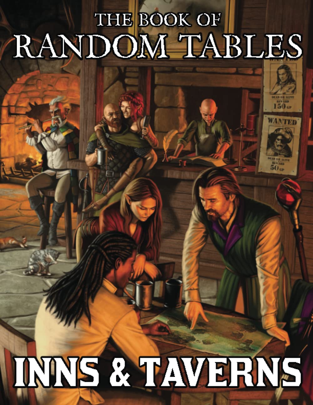 The Book of Random Tables: Inns and Taverns: 25 D100 Random Tables for Fantasy Role-Playing Games (The Books of Random Tables) Books