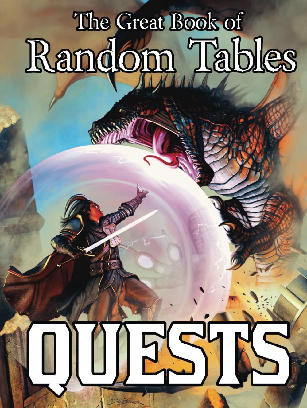 The Great Book of Random Tables: Quests: 3,660 Adventure Ideas for Fantasy Tabletop Role-Playing Games Books