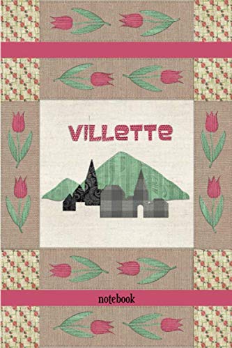 Villette Notebook: 6"x9", 100-page, lined notebook or journal; Charlotte Bronte novel Classics