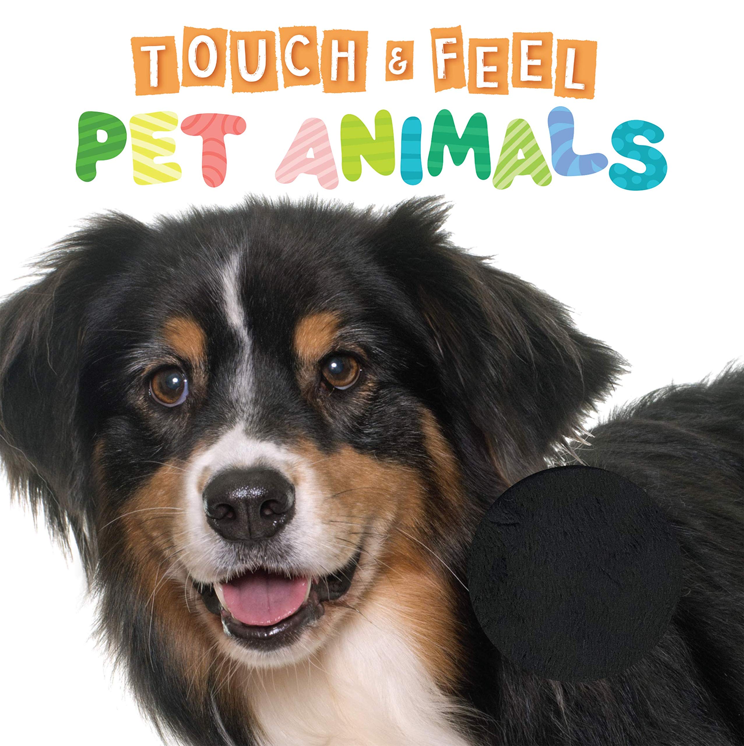 Touch and Feel Pet Animals - Novelty Book - Children's Board Book - Interactive Fun Child's Book Children's books