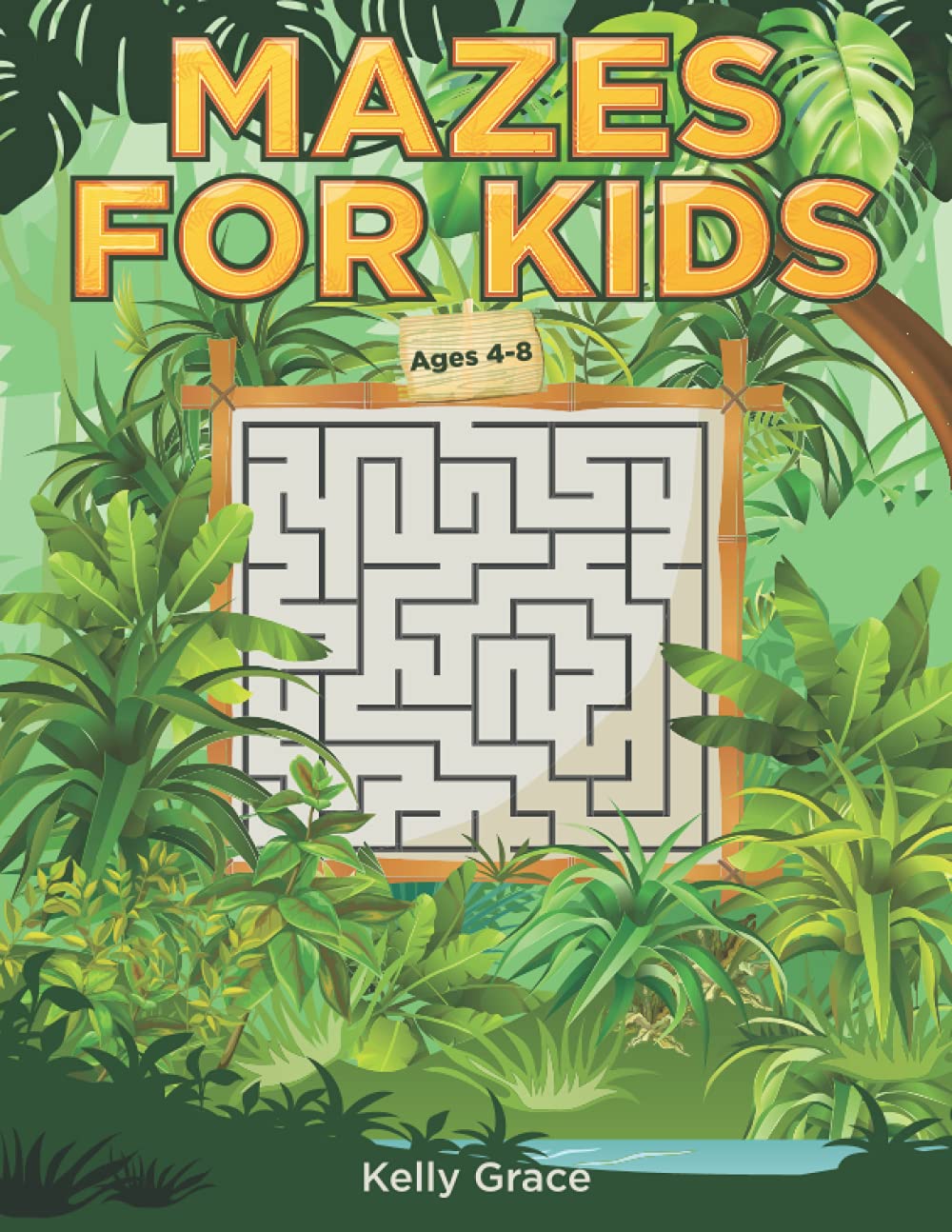 Mazes for Kids Activity Book | Ages 4-8 Non-fiction
