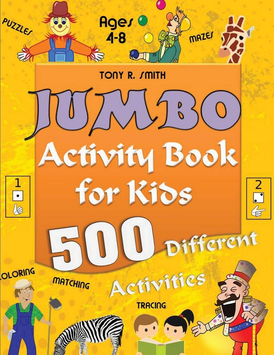 Jumbo Activity Book for Kids Ages 4-8 Non-fiction