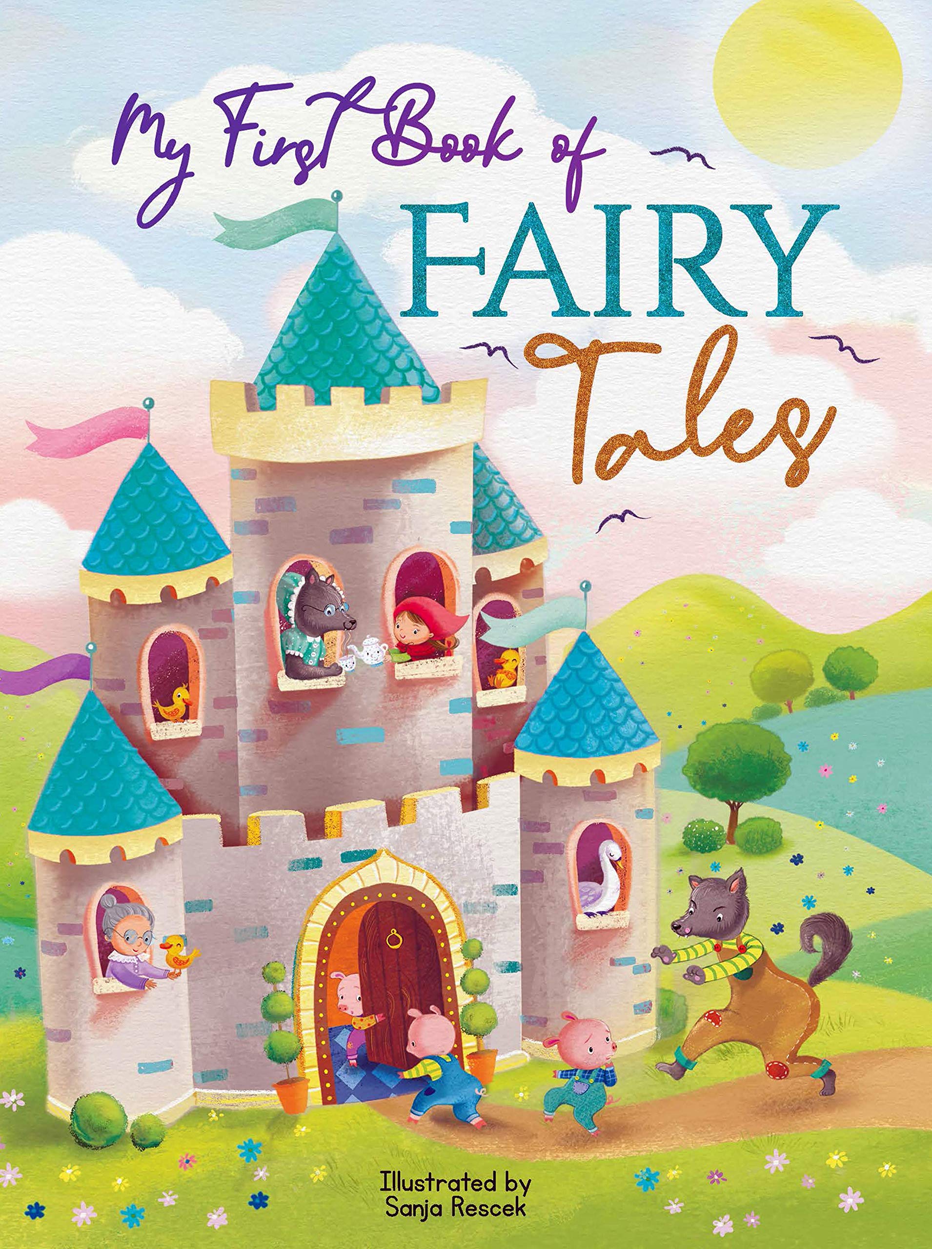 My First Book of Fairy Tales - Childrens Padded Board Book - Classics Children's books
