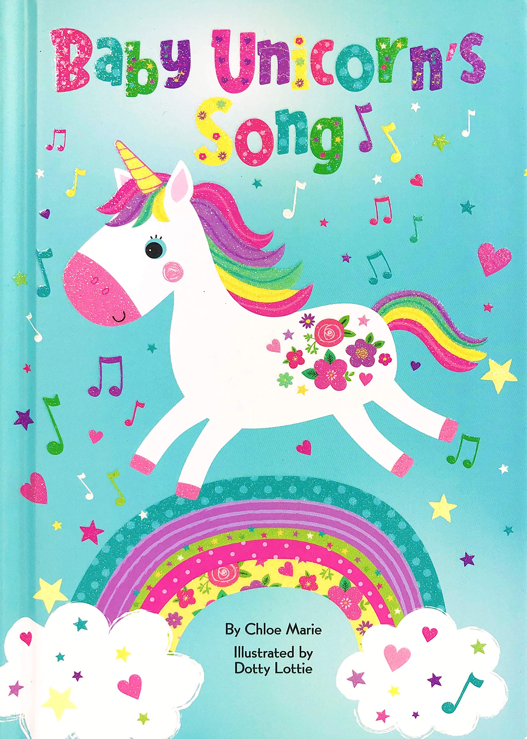 Baby Unicorn's Song - Sparkle Board Book Children's books