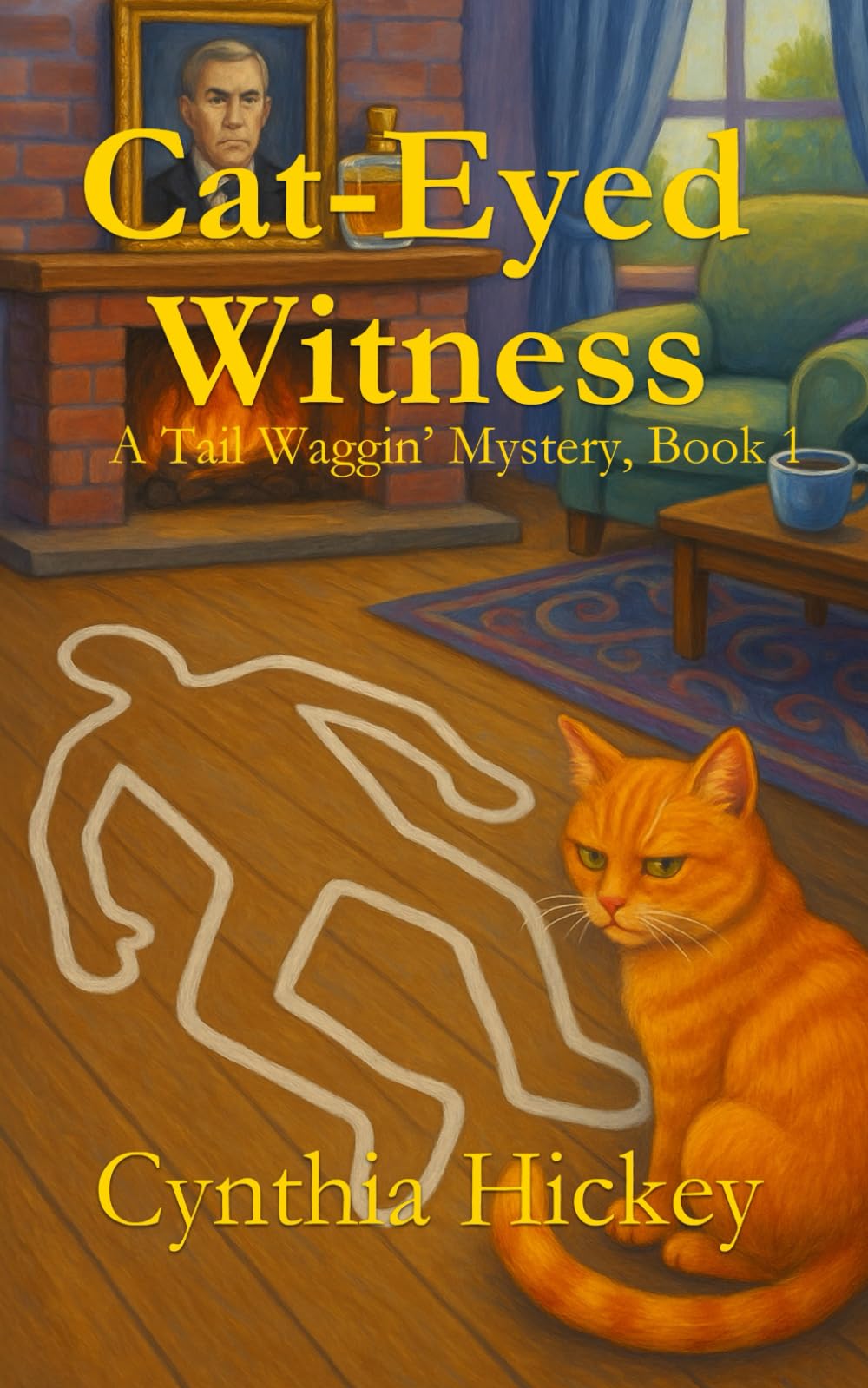 Cat-Eyed Witness: A small town cozy pet mystery (A Tail Waggin' Mystery, Band 1) Cosy Mystery & Humour