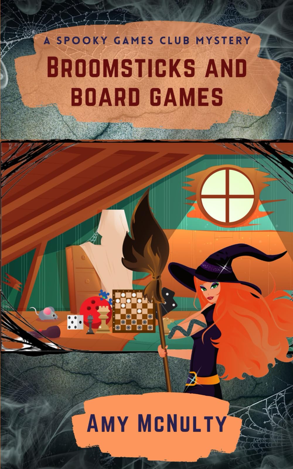 Broomsticks and Board Games (A Spooky Games Club Mystery, Band 1) Contemporary literature