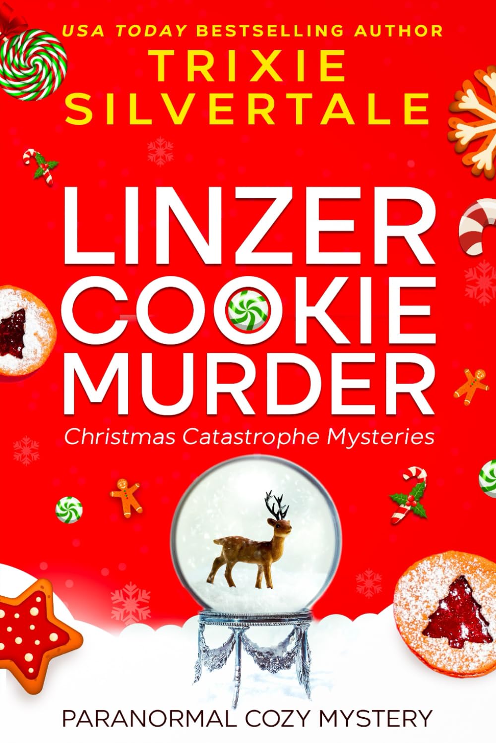Linzer Cookie Murder: Paranormal Cozy Mystery (Christmas Catastrophe Mysteries, Band 3) Contemporary literature