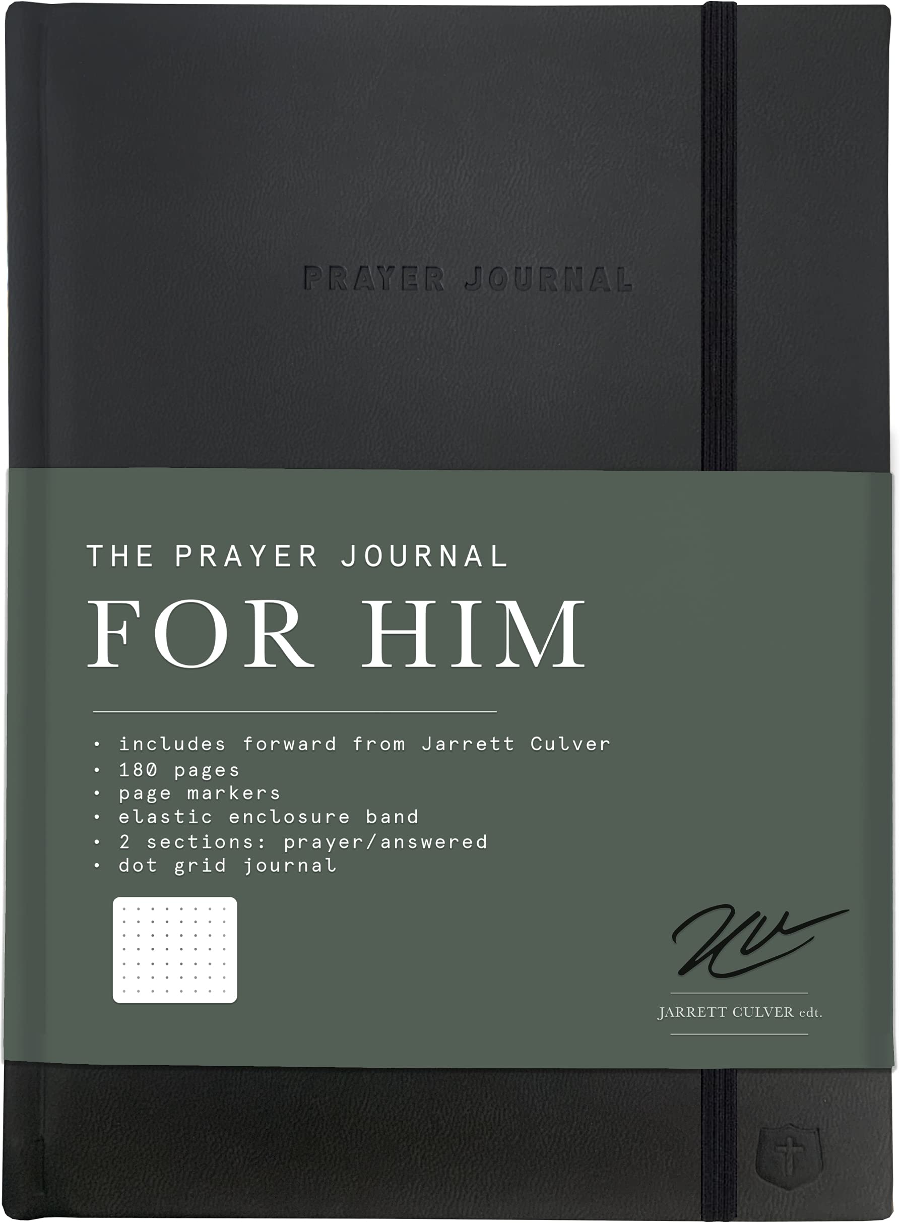The Prayer Journal for Him: A Daily Christian Journal for Men to Practice Gratitude, Reduce Anxiety and Strengthen Your Faith (Premium Vegan Leather Hardcover) Religion & Esotericism