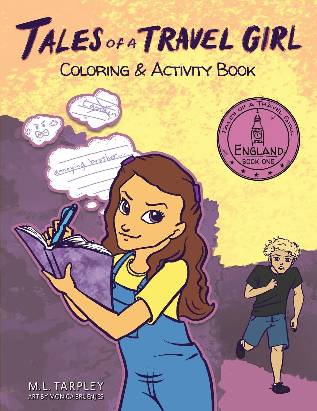Tales of a Travel Girl Coloring and Activity Book Non-fiction