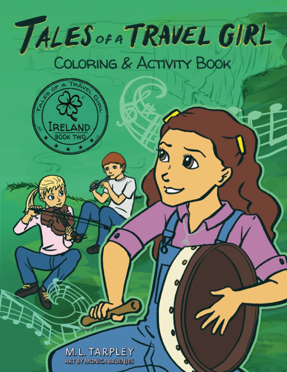 Tales of a Travel Girl Coloring and Activity Book Non-fiction