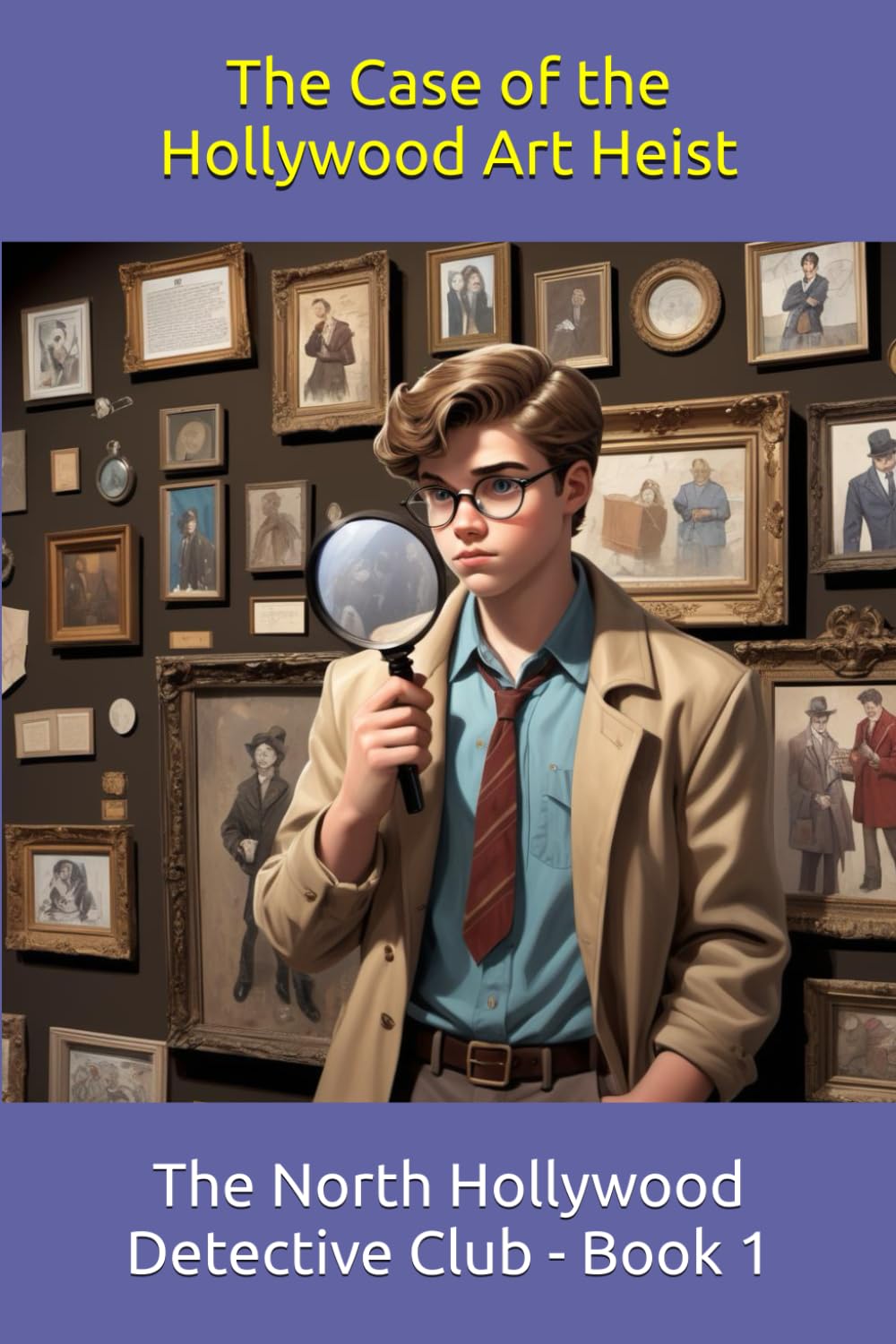 The North Hollywood Detective Club in The Case of the Hollywood Art Heist Novels & Short Stories