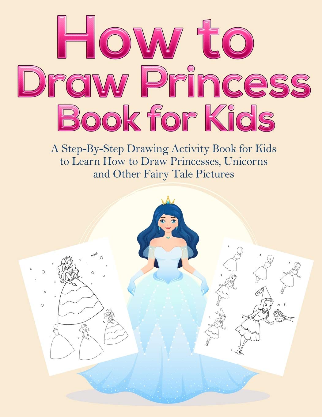 How to Draw Princess Books for Kids Film, Art & Culture