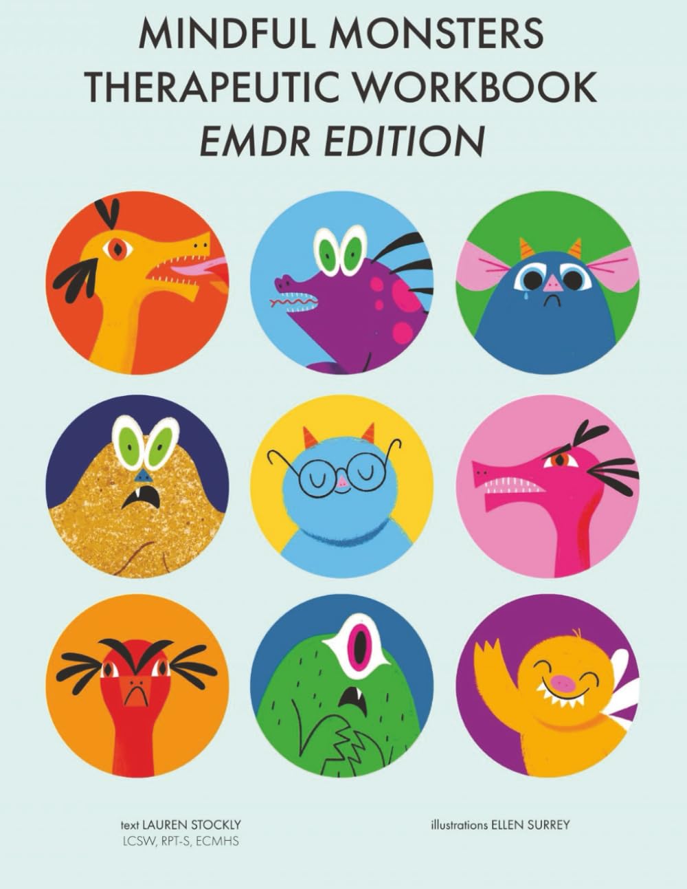 Mindful Monsters Therapeutic Workbook: EMDR Edition (Be Mindful of Monsters) Non-fiction