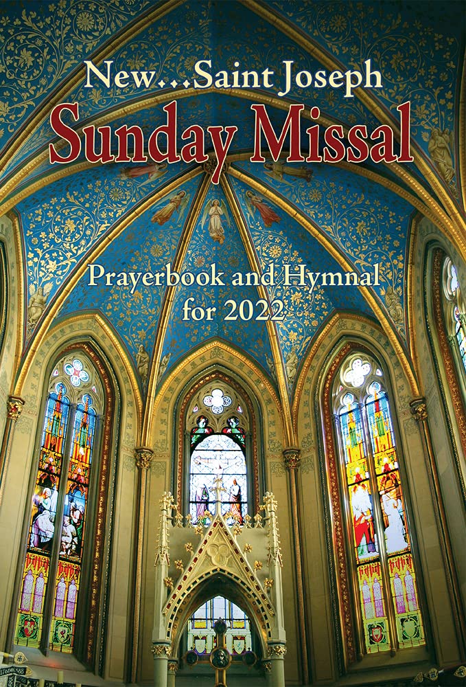 St. Joseph Sunday Missal Prayerbook and Hymnal for 2022 (American) Religion & Esotericism
