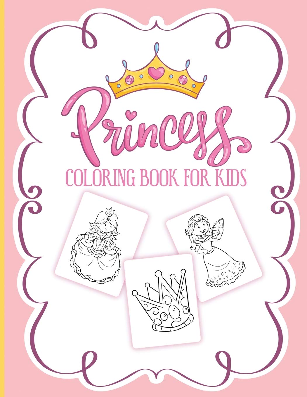 Princess Coloring Book For Kids Film, Art & Culture