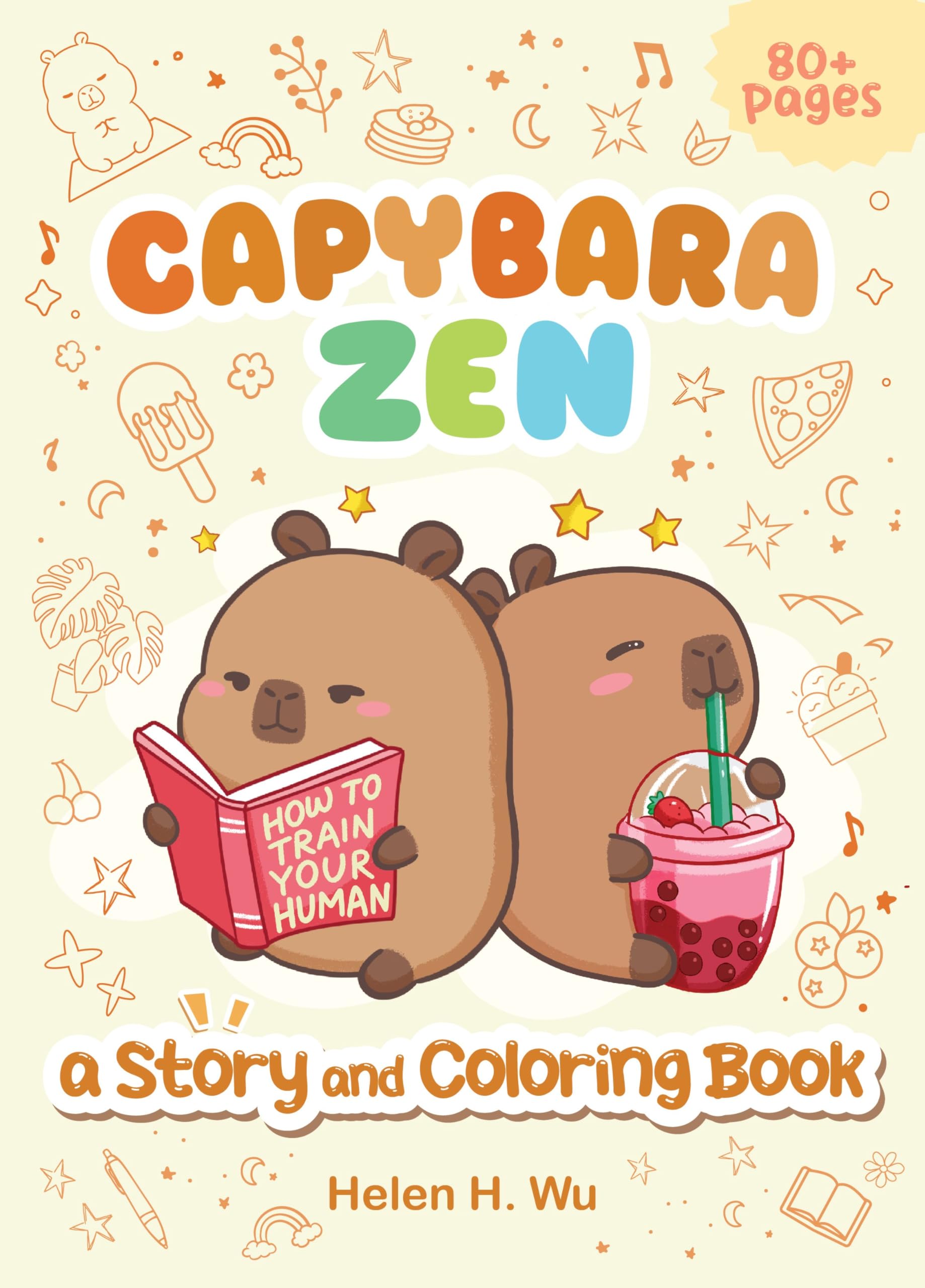 Capybara Zen Philosophy Books