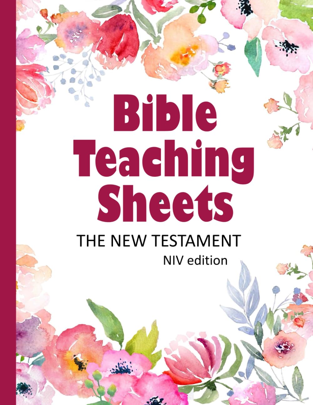 Bible Teaching Sheets: The New Testament: NIV Edition-Book by Book Summaries for all 27 books of the New Testament Religion & Esotericism