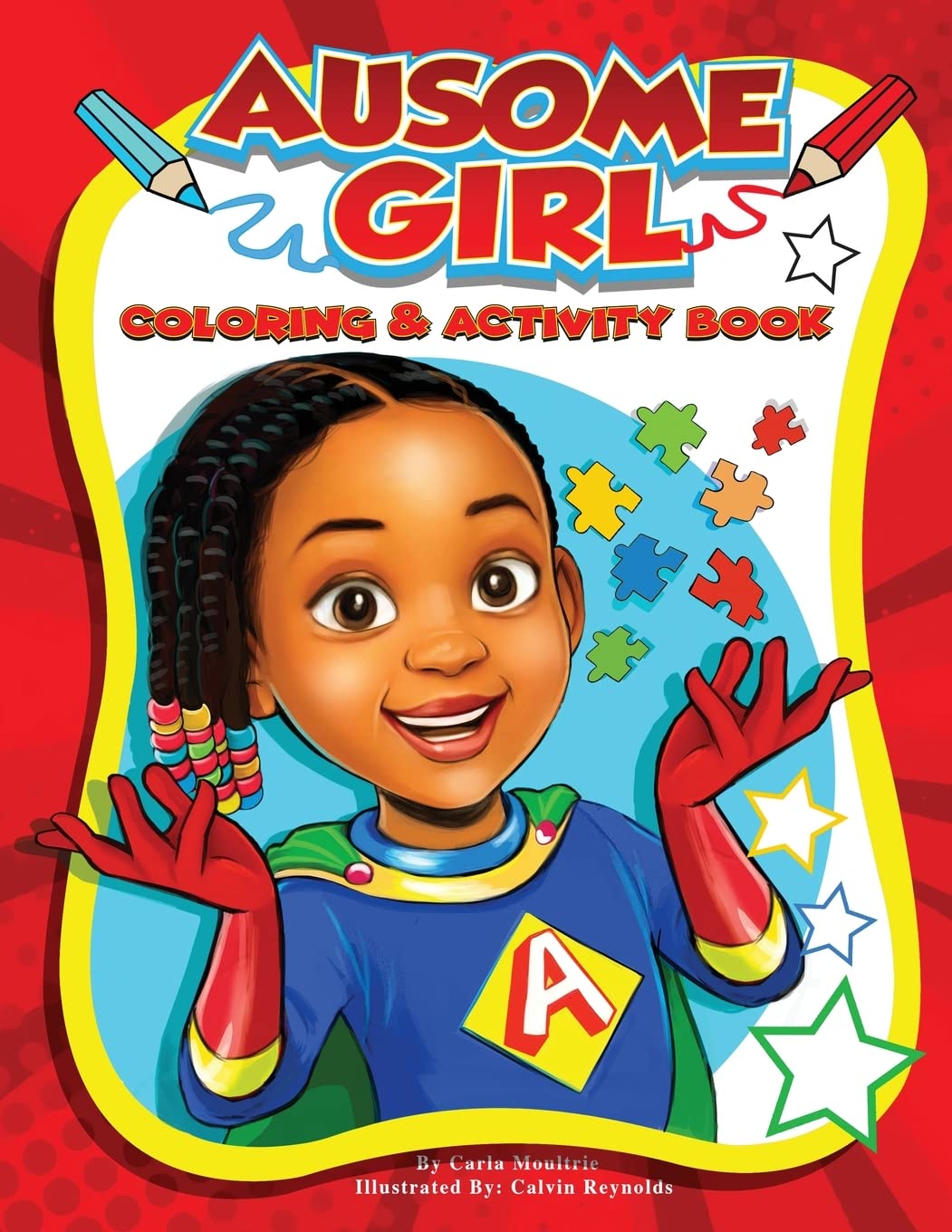 Ausome Girl Coloring & Activity Book Novels & Short Stories