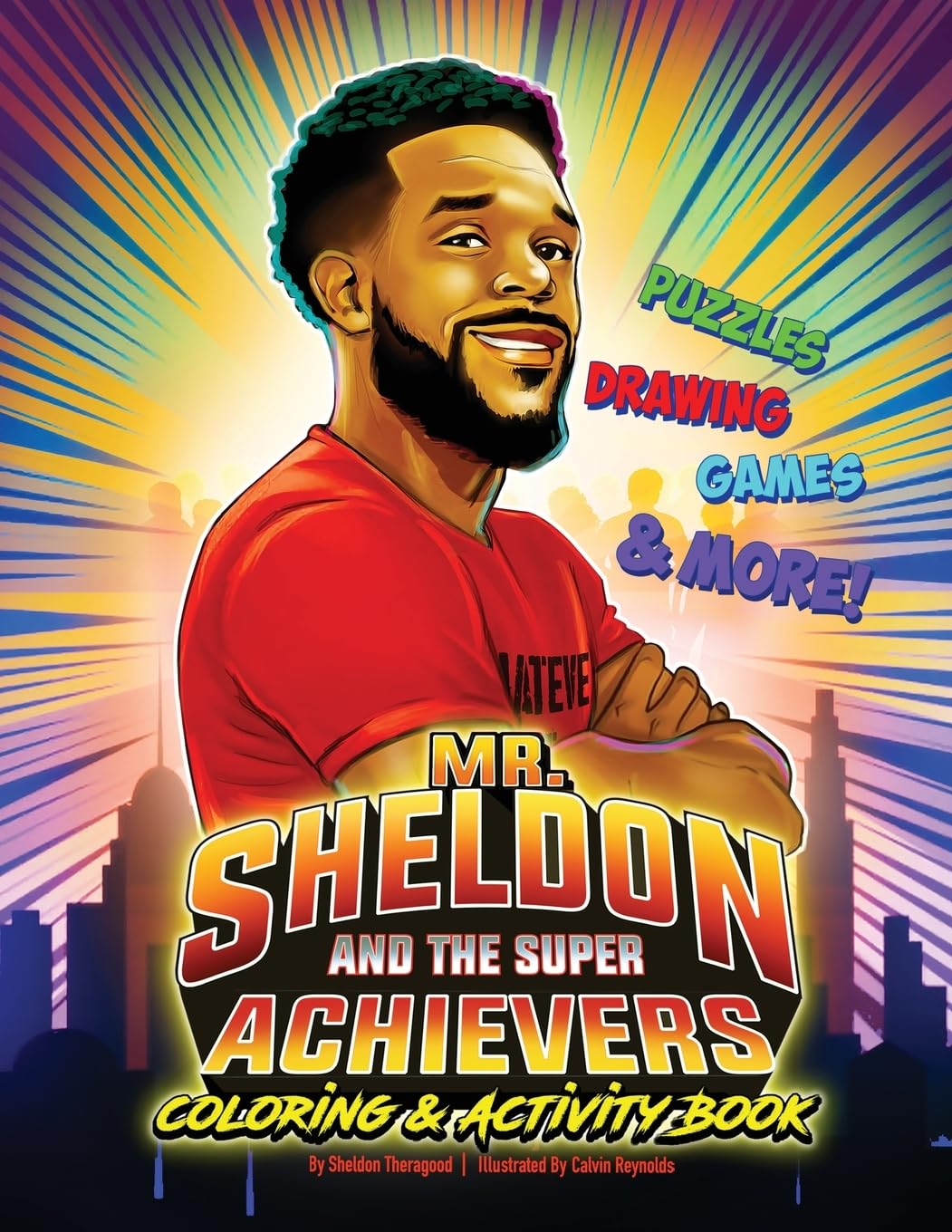 Mr. Sheldon and The Super Achievers Coloring & Activity Book Books