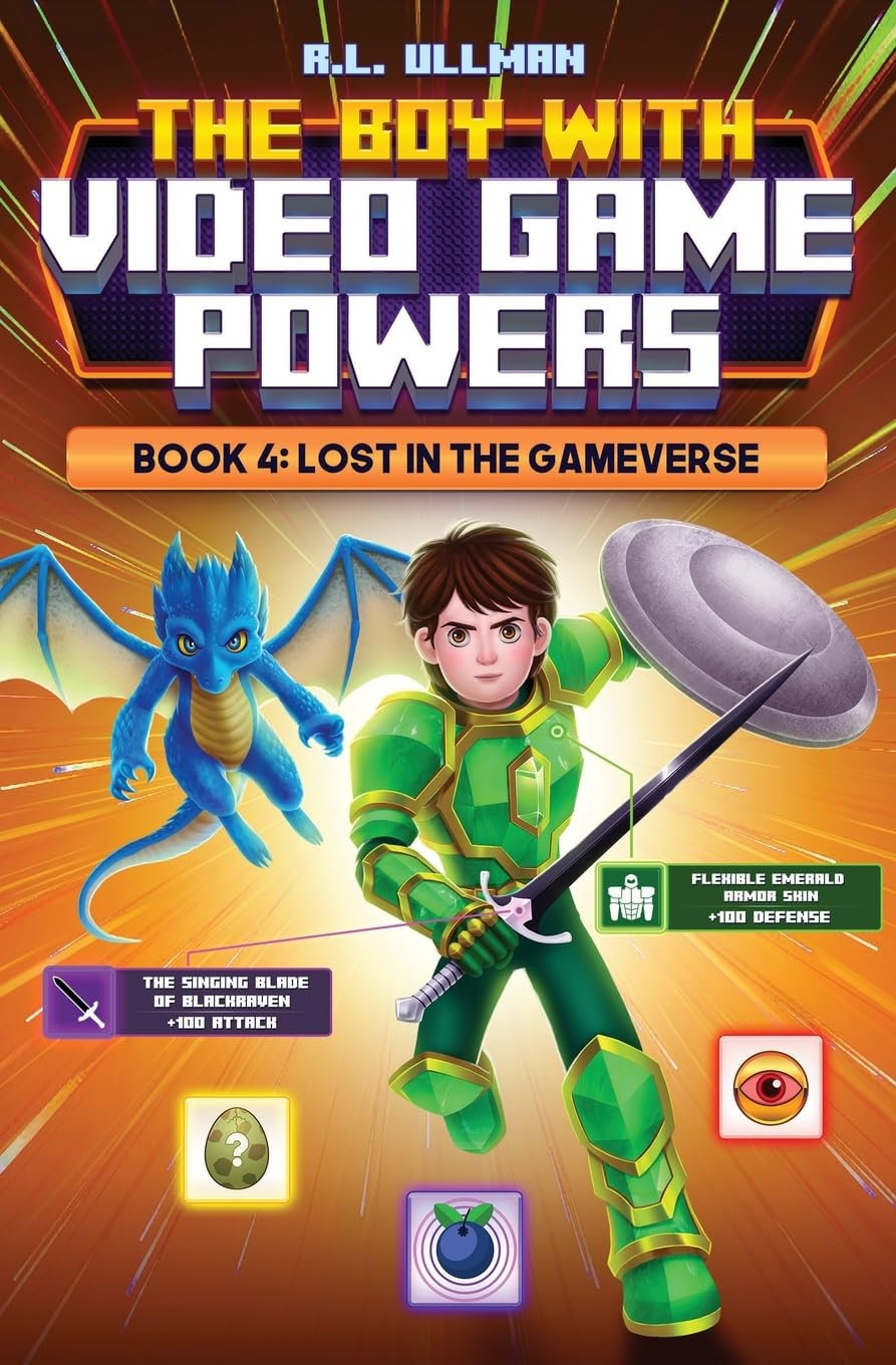 The Boy with Video Game Powers: Book 4: Lost in the Gameverse Novels & Short Stories