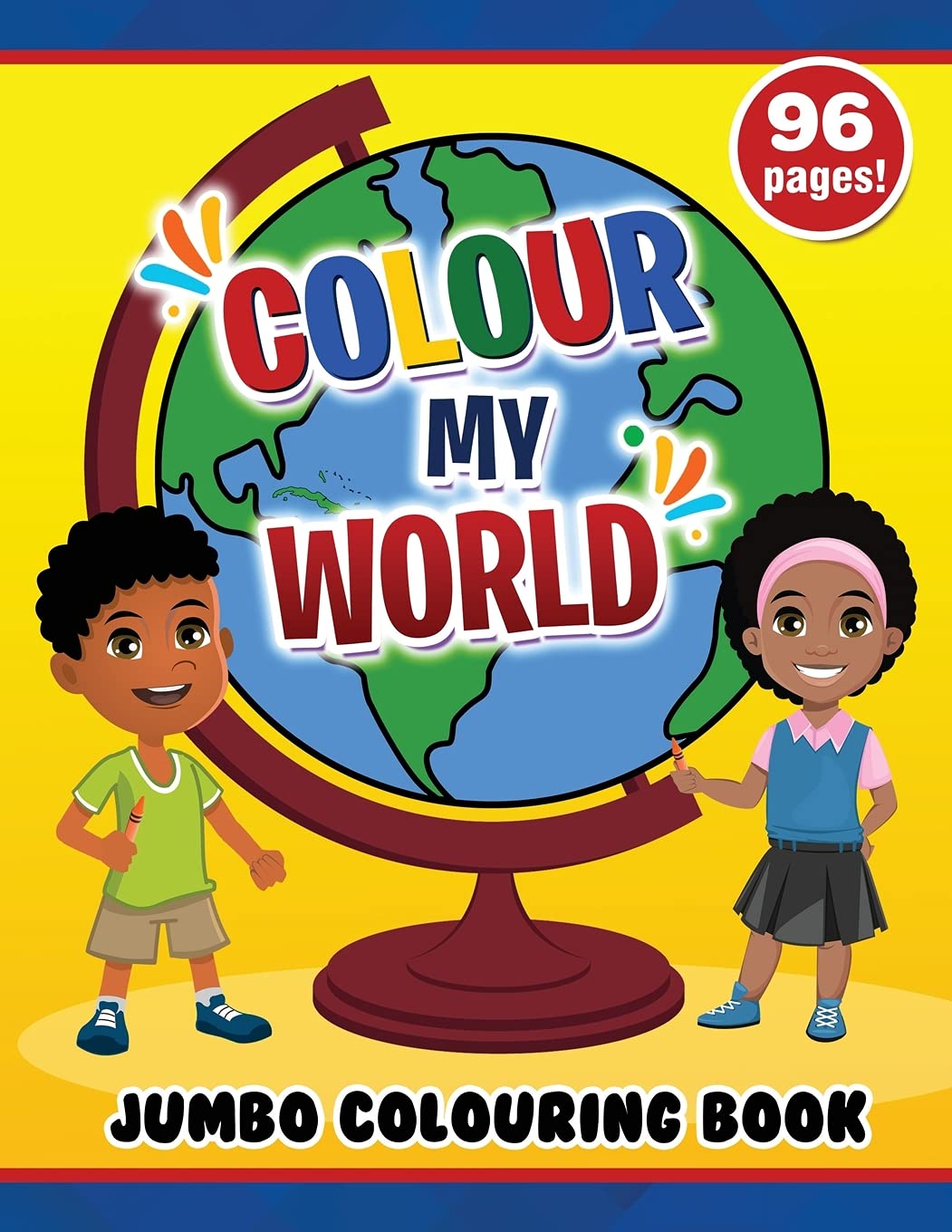 Colour My World Jumbo Colouring Book Tiptoi & Games