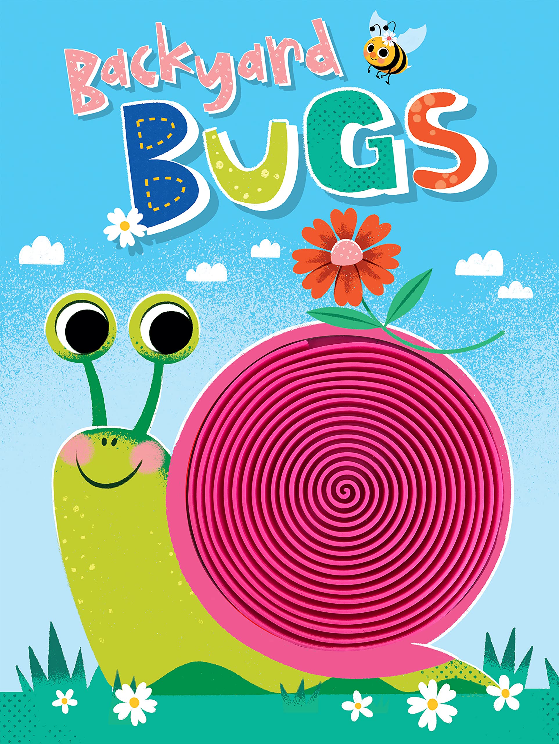 Backyard Bugs - Touch and Feel Board Book - Sensory Board Book Children's books