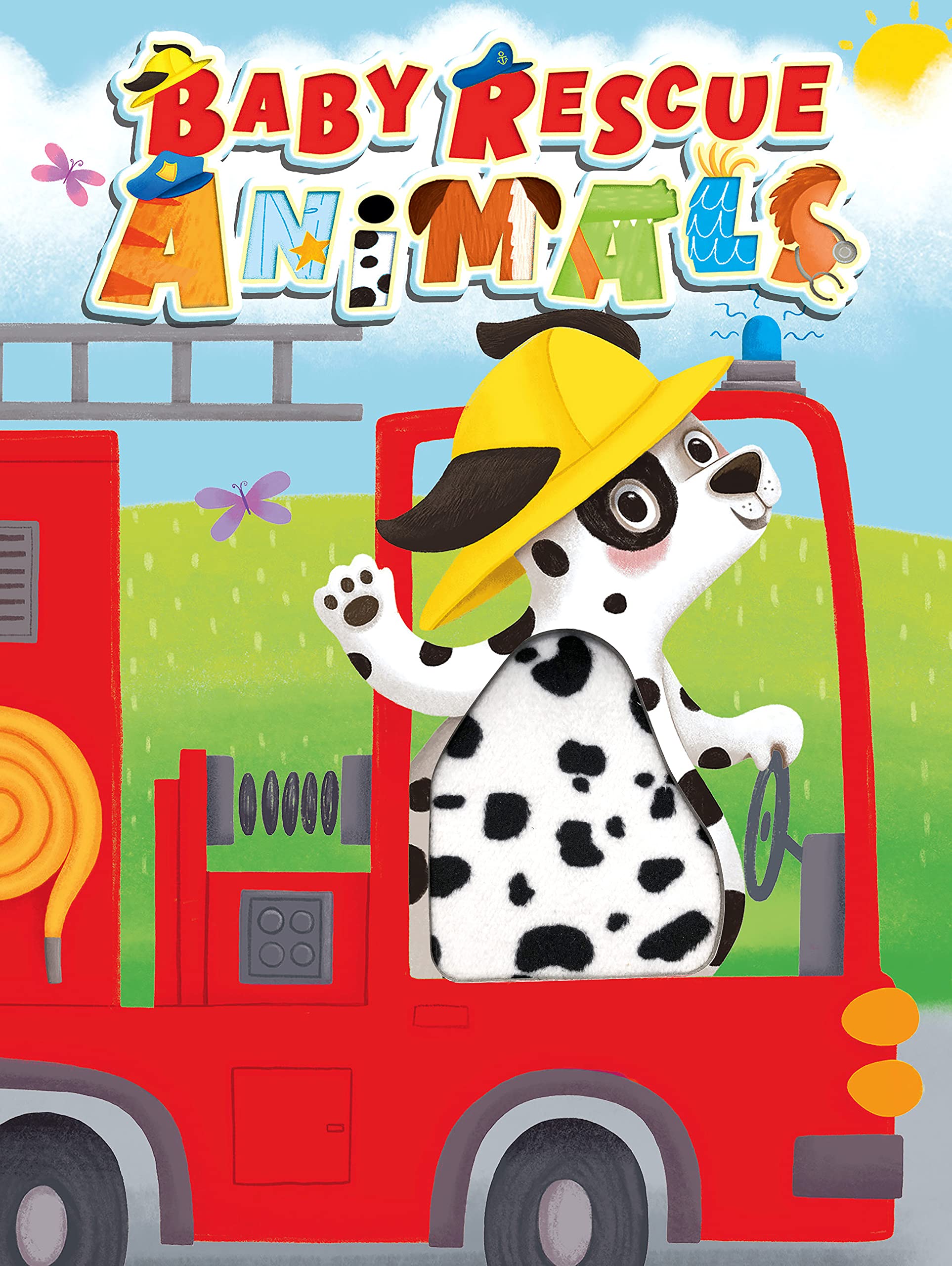 Baby Rescue Animals - Touch and Feel Board Book - Sensory Board Book book