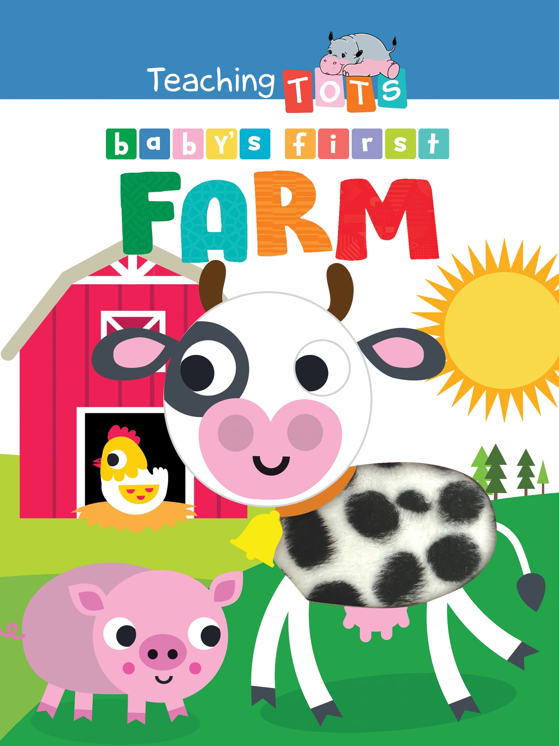 Baby's First Farm - Touch and Feel Board Book - Sensory Board Book Children's books