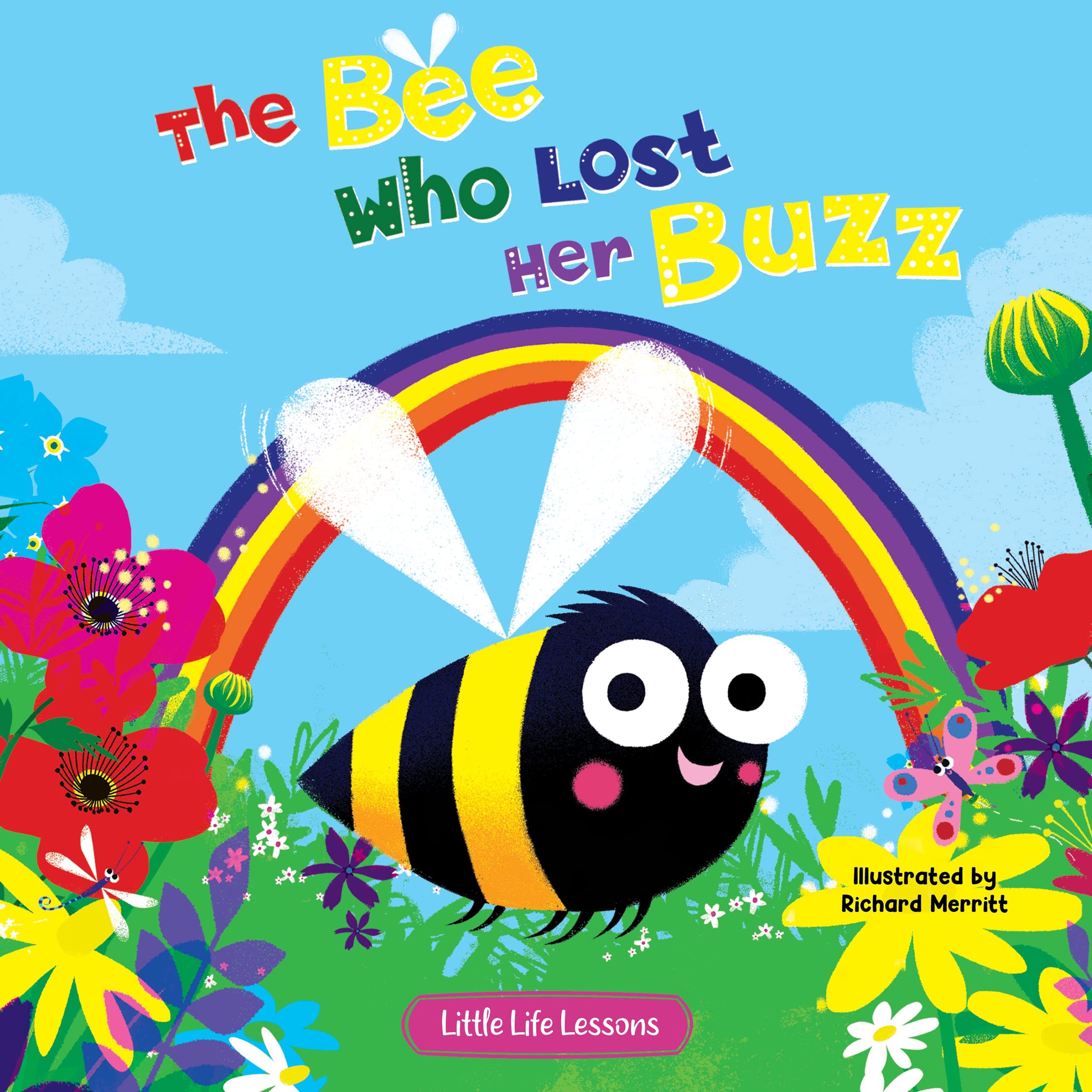 The Bee Who Lost Her Buzz - Children's Hardcover Picture Book Children's books
