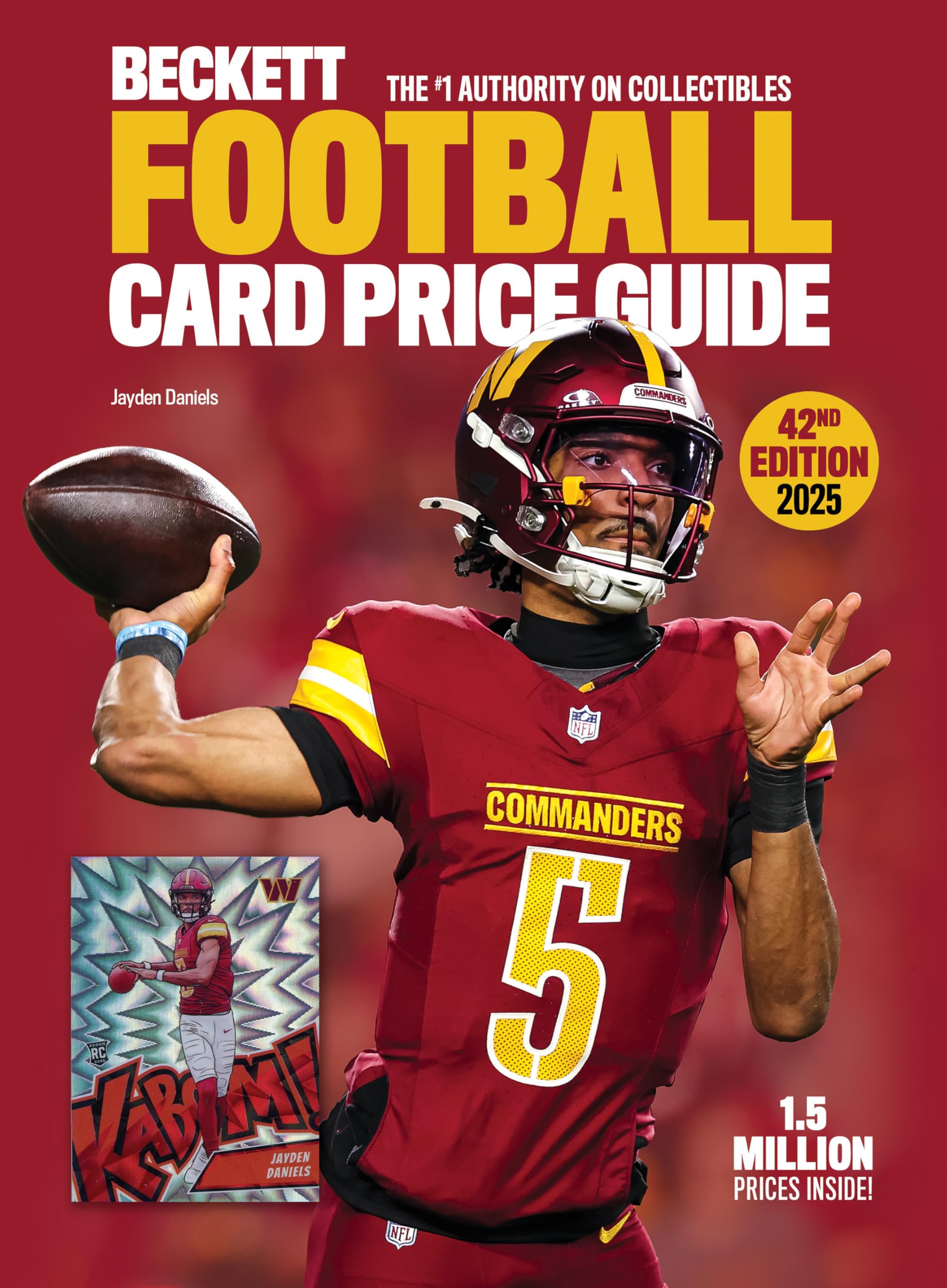 Beckett Football Card Price Guide 2025: The Hobby's Most Reliable and Relied upon Source (42) Hobbies & Crafts
