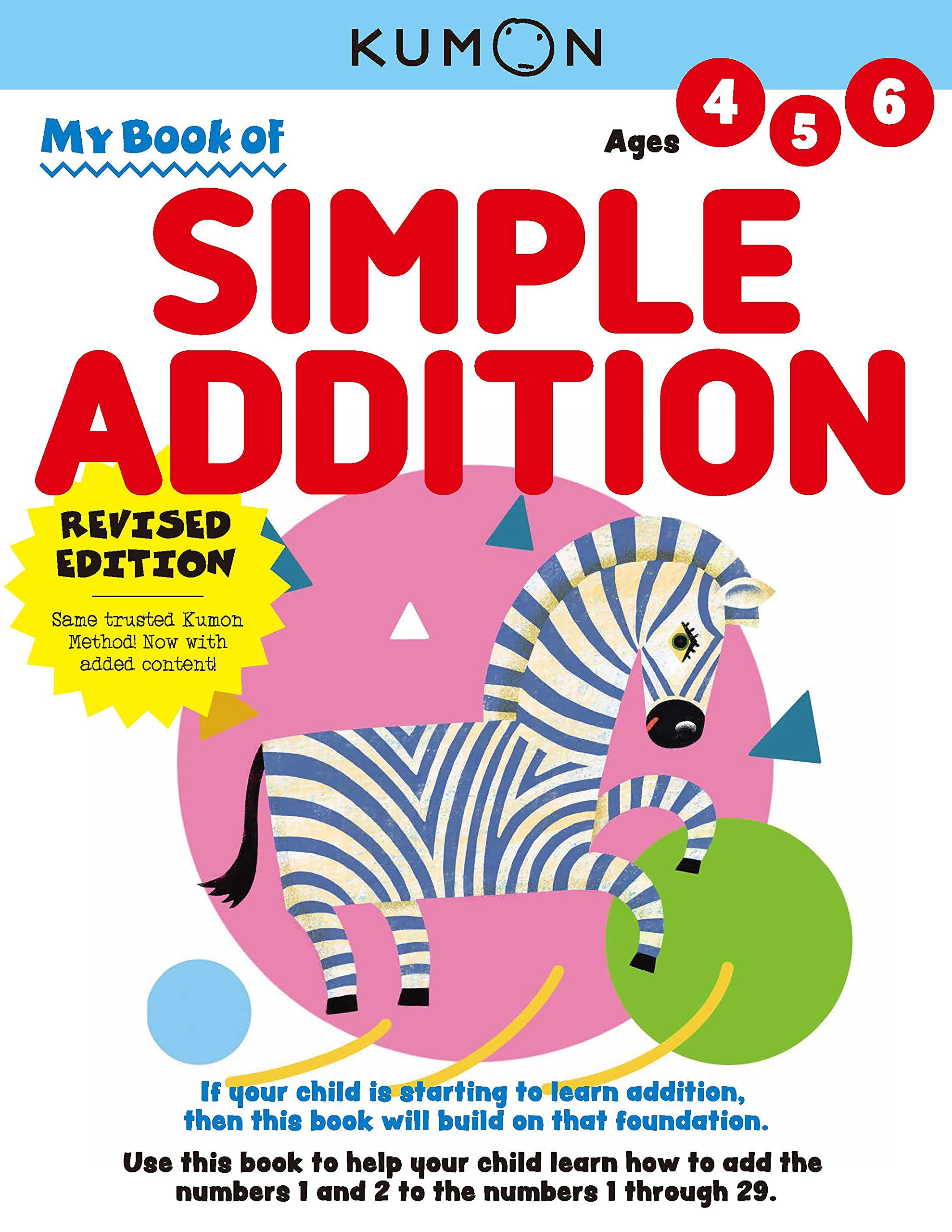 Kumon My Book of Simple Addition Non-fiction