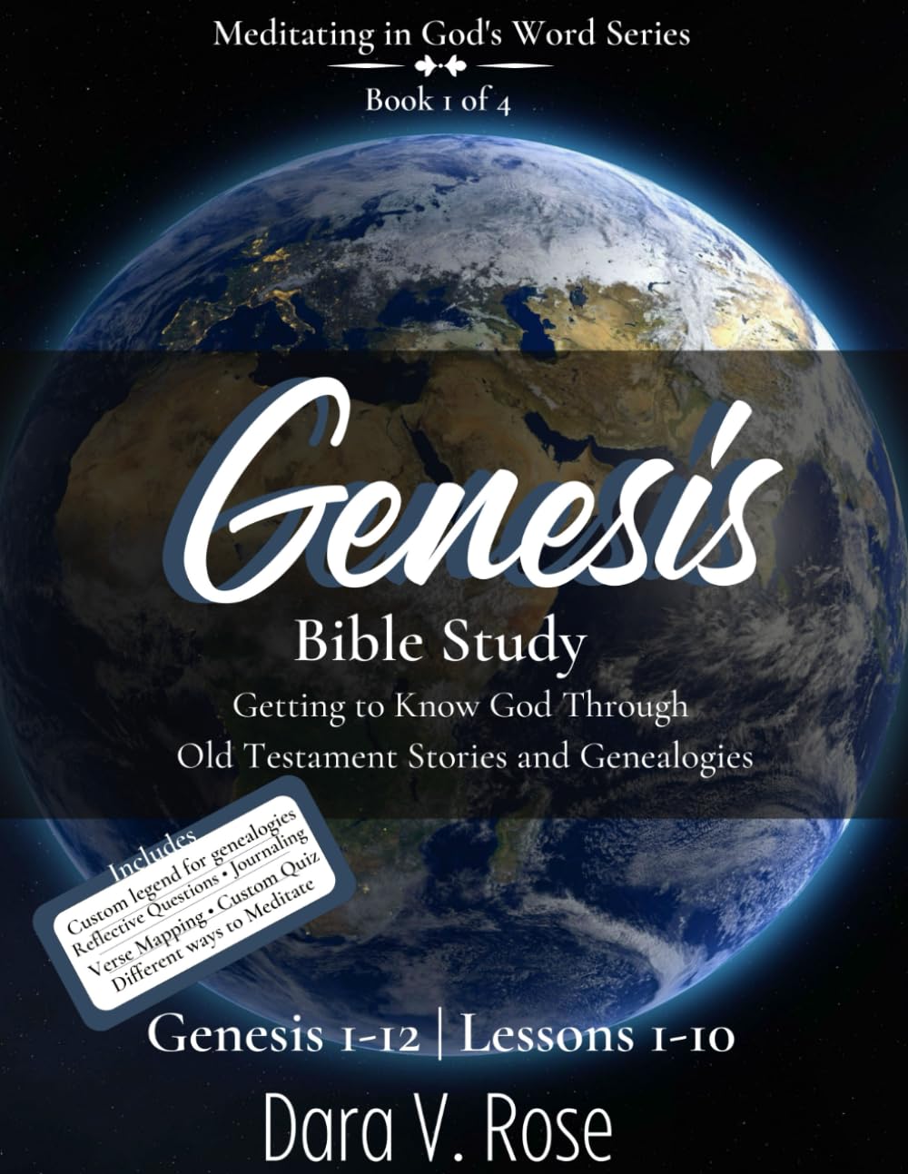 Meditating in God's Word Genesis Bible Study Series Book 1 of 4 Genesis 1-12 Lessons 1-10 Religion & Esotericism