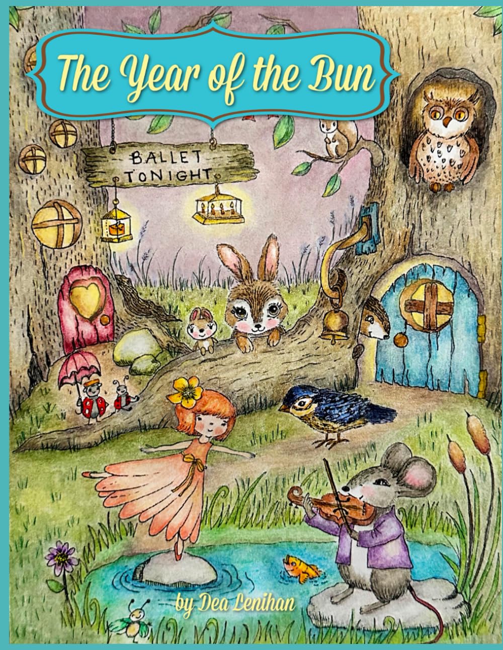 The Year of the Bun Coloring Book Fairy Tales & Legends