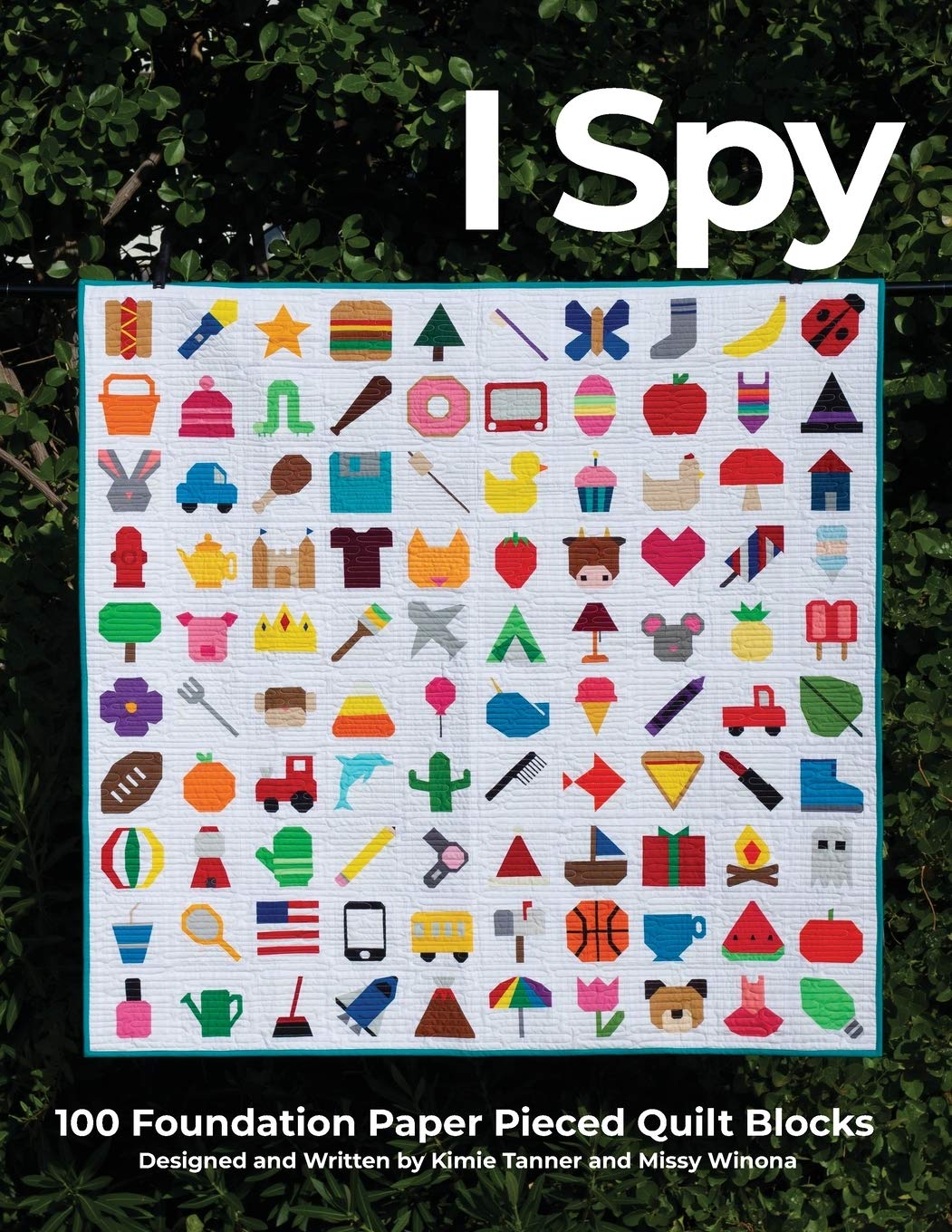 I Spy 100 Foundation Paper Pieced Quilt Blocks Hobbies & Crafts