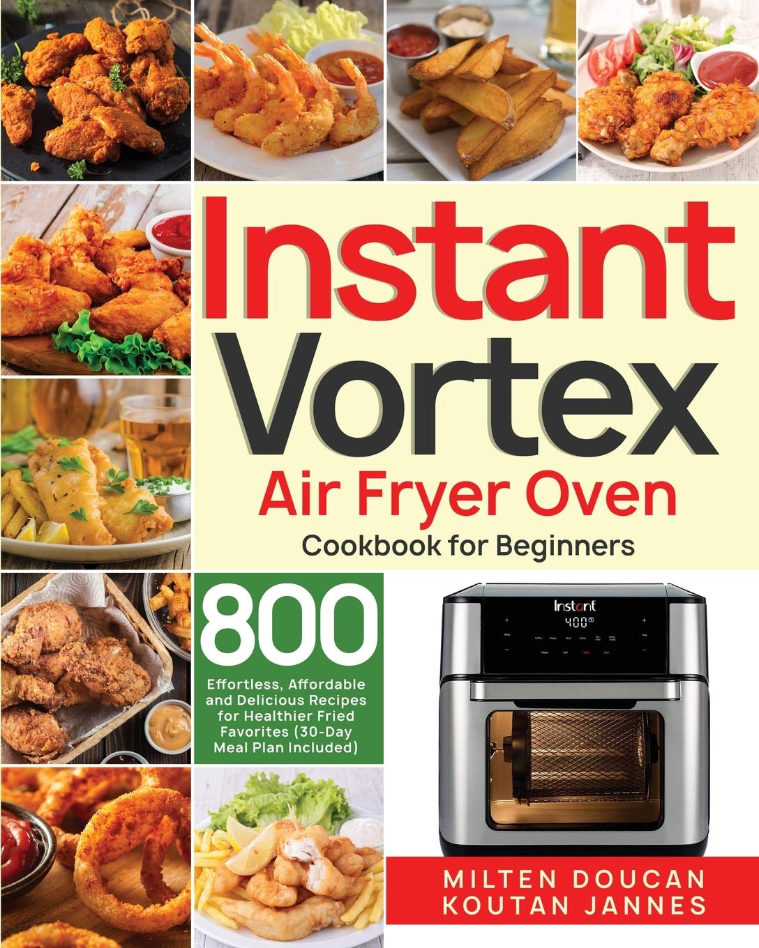 Instant Vortex Air Fryer Oven Cookbook for Beginners Leisure, Home & Garden