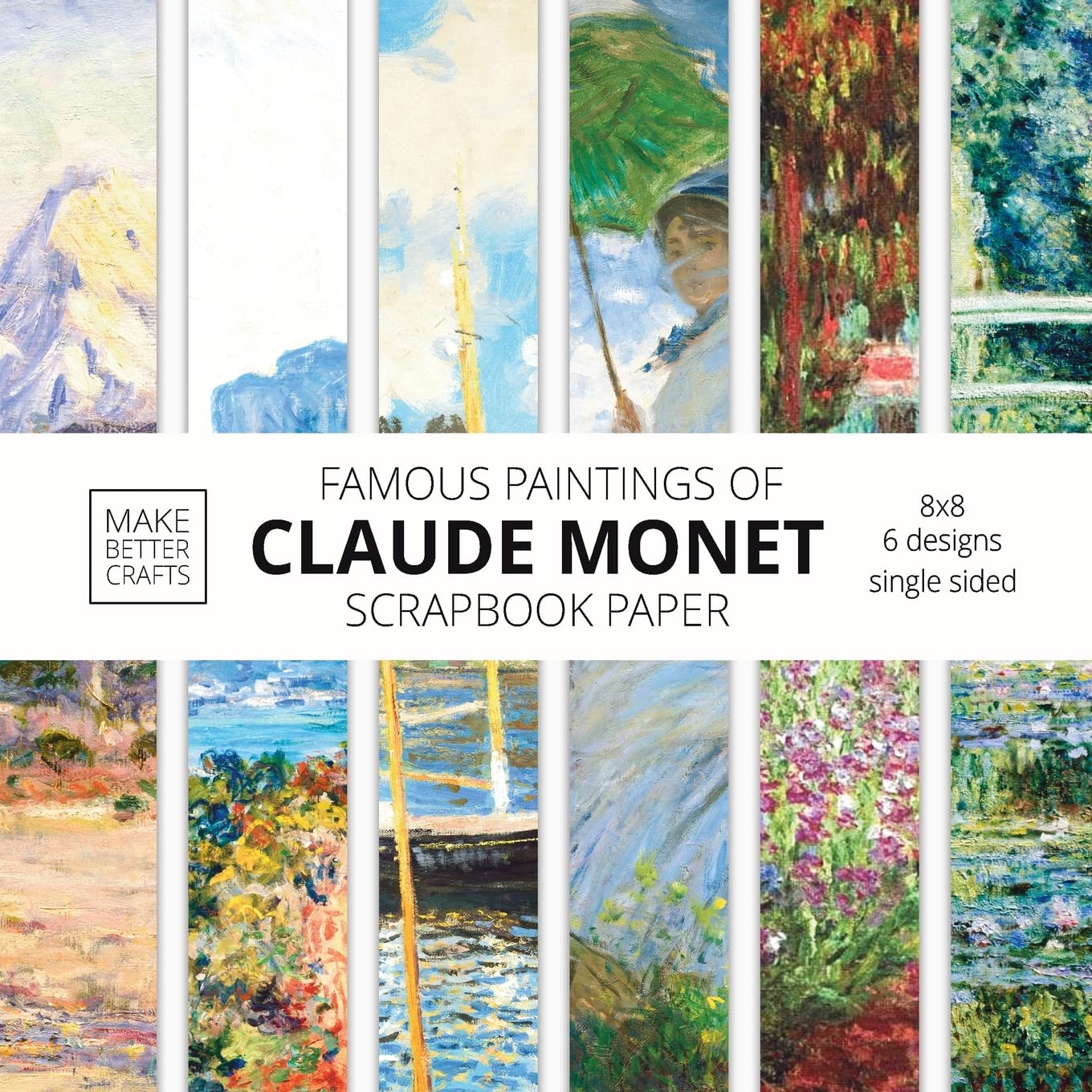 Famous Paintings Of Claude Monet Scrapbook Paper Business, Finance & Career