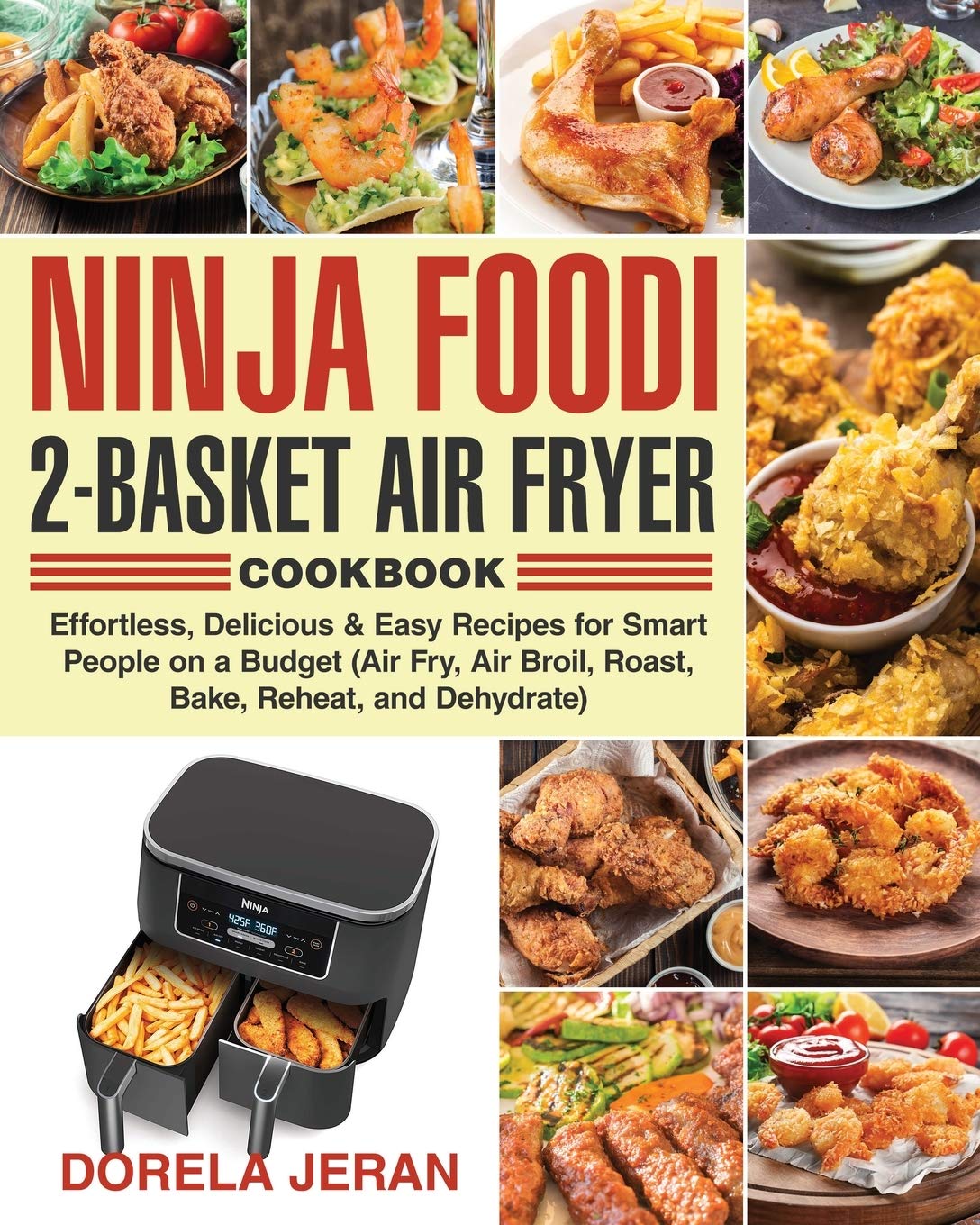 Ninja Foodi 2-Basket Air Fryer Cookbook Leisure, Home & Garden