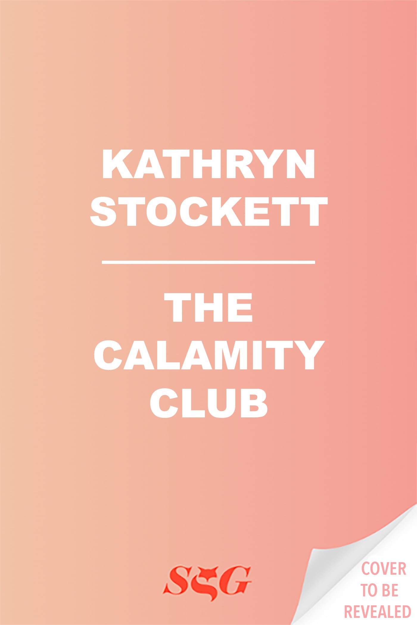 The Calamity Club: A Novel Contemporary literature