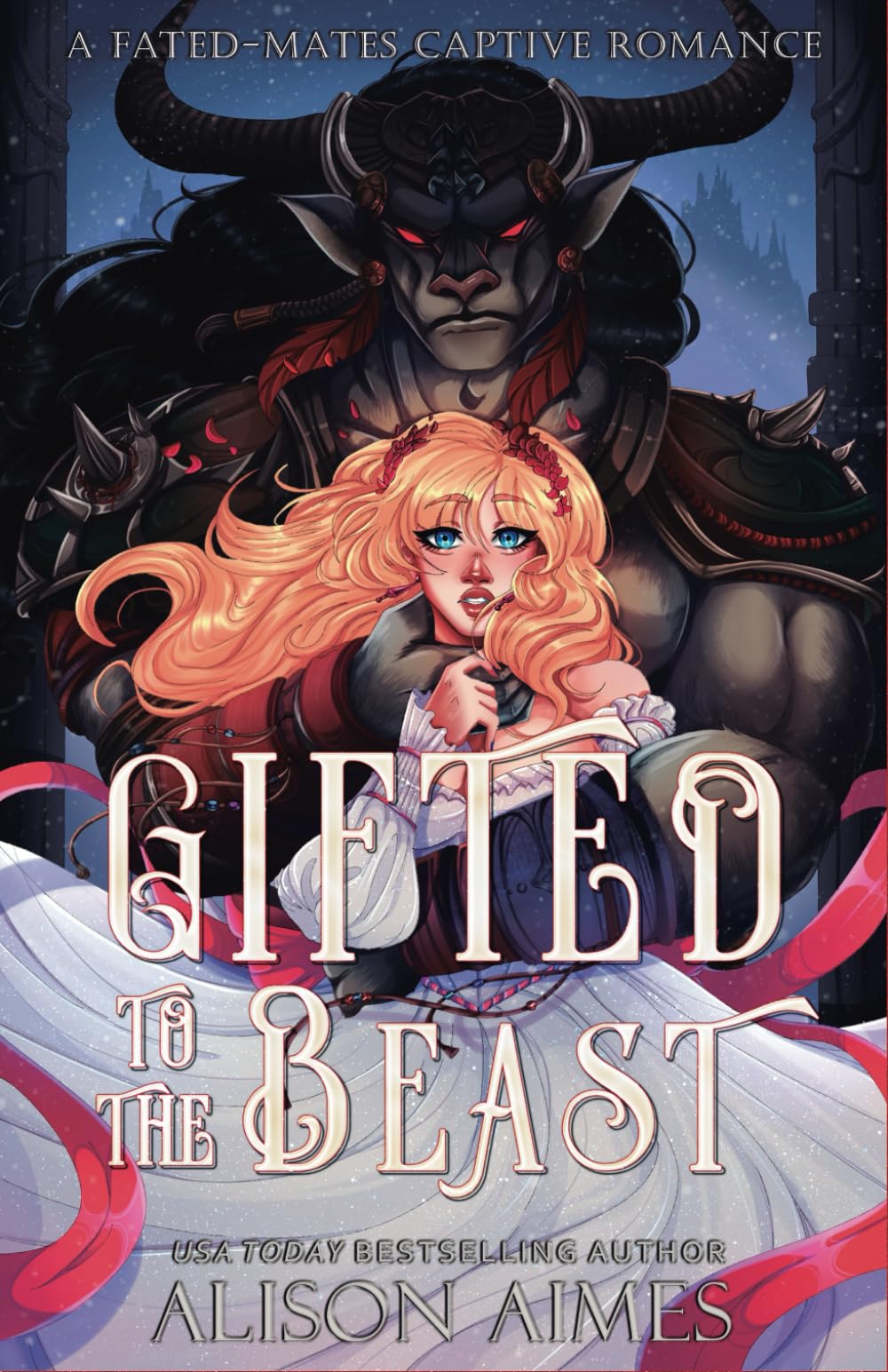 Gifted to the Beast: A Fated-Mates Captive Romance (Protective Monsters in Love) Horror & Mystery