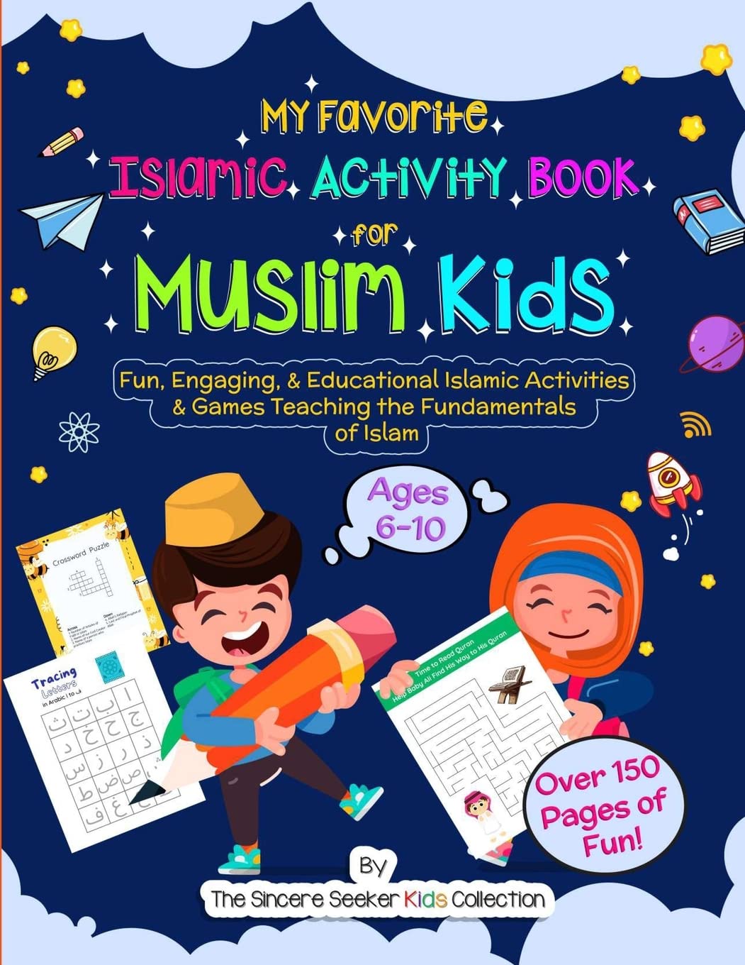 My Favorite Islamic Activity Book for Muslim Kids Religion & Esotericism