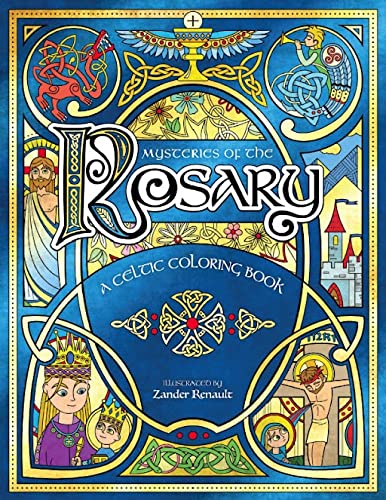 Mysteries of the Rosary: A Celtic Coloring Book Books