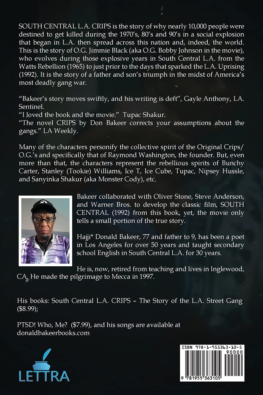 Crips: The Story of the L A Street Gang from 1971-1985 Law