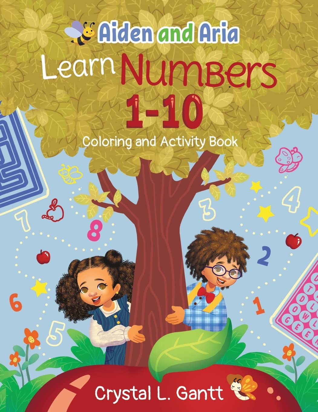 Aiden and Aria Learn Numbers 1-10 Non-fiction