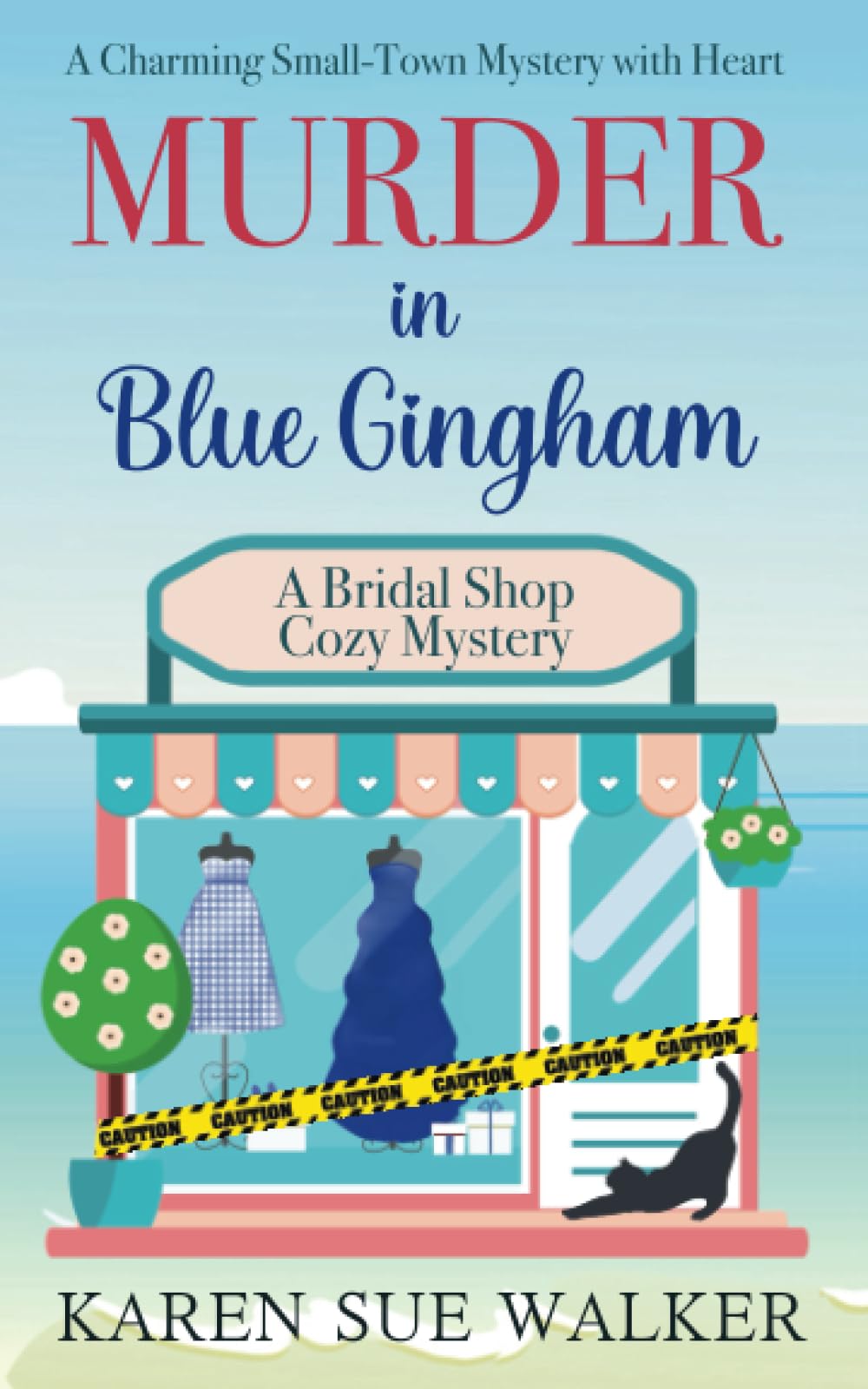 Murder in Blue Gingham: A Charming Small-Town Mystery with Heart (Bridal Shop Mysteries, Band 3) Detective & CSI