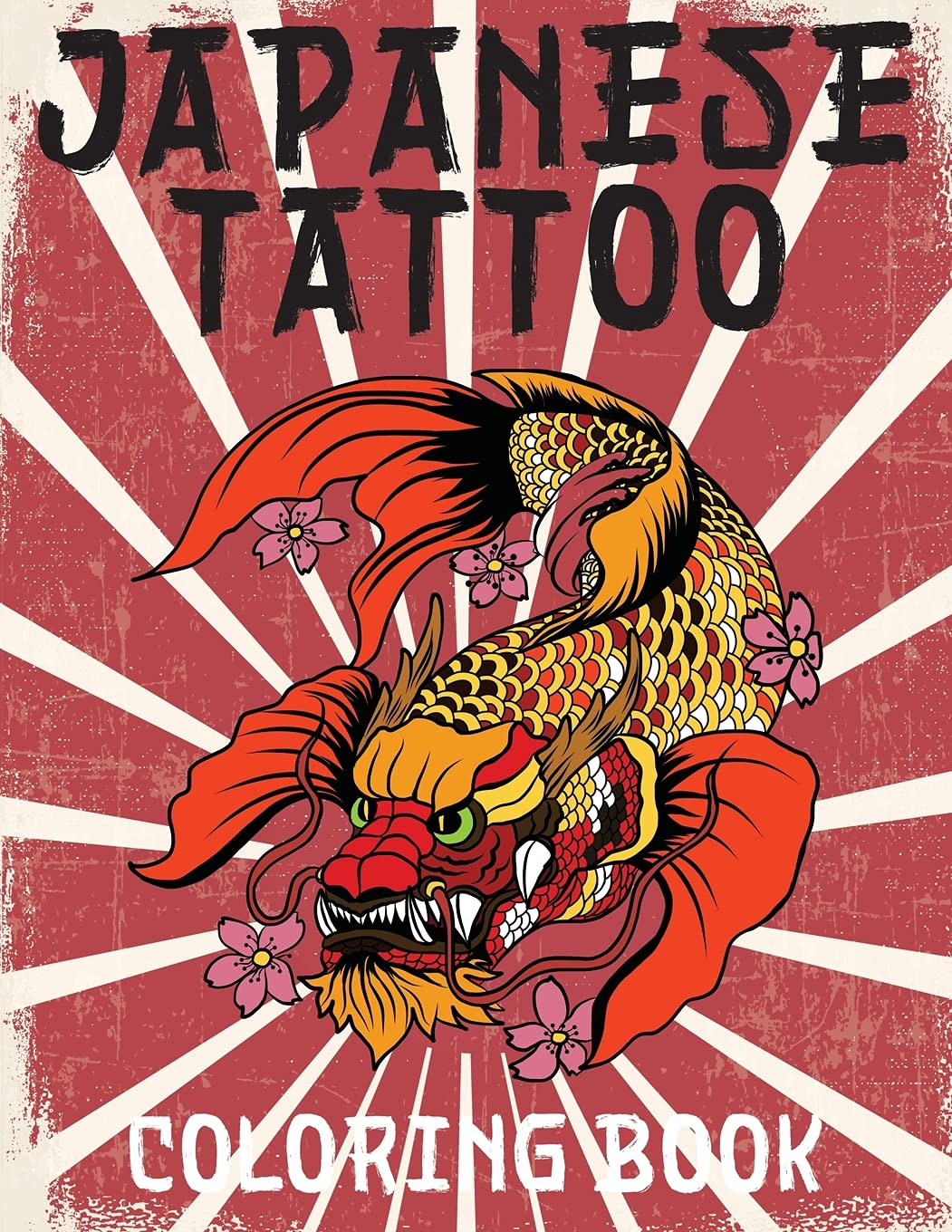 Japanese Tattoo Coloring Book: Japanese Tattoo Coloring Book Film, Art & Culture