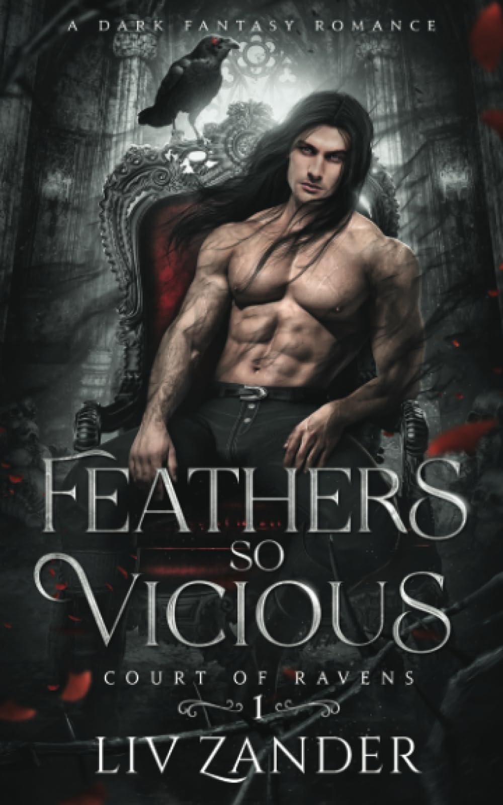 Feathers so Vicious: A Dark Fantasy Romance (Court of Ravens) Historical Fiction