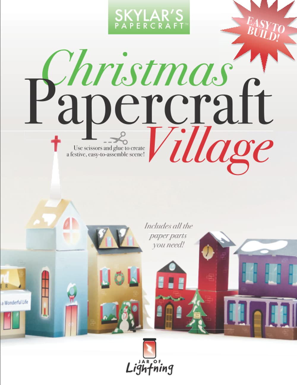 Christmas Papercraft Village: Craft your very own Christmas village, perfect for display! (Skylar's Papercraft) Hobbies & Crafts
